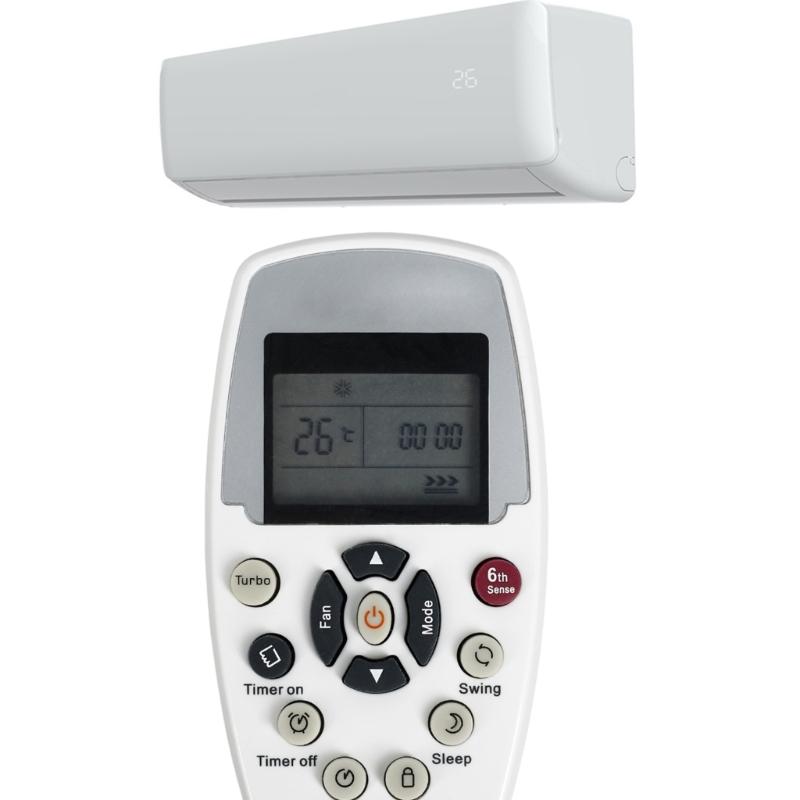 A/C Remote Control Replacement Air Conditioner LCD Remote for Whirlpool DG11E5-05(wlp1) DG11E3-04 ASH-110C1