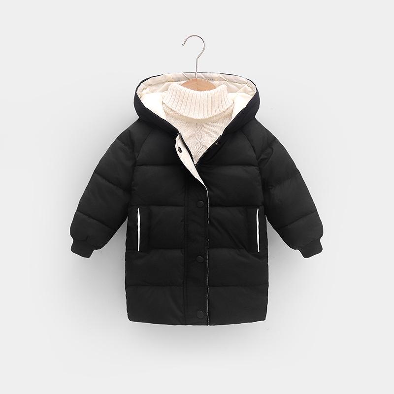 2022 Winter Thickened Down Cotton Jacket for Boys and Girls - Medium & Large Sizes, Warm Kids' Coat