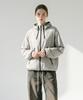 Apostrophe Comma Three-Way Hooded Zip-Up Wind Jacket_Light Grey