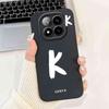 For Xiaomi Redmi Note 14 Pro+ 5G Case Black Lucky Letter A-Z Soft Silicone Cover For Redmi Note 14Pro Plus 5G 6.67" Phone Cases