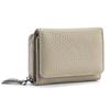 Yocipa Genuine Leather Compact Multi-functional Wallet for Women, Tri-Fold Mini Wallet with Skimming Prevention, Coin Purse, Card Holder, and Coin