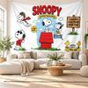 Snoopy Peanuts Wall Tapestry Home Decor Hanging Cloth Art Background Tapestry for Bedroom