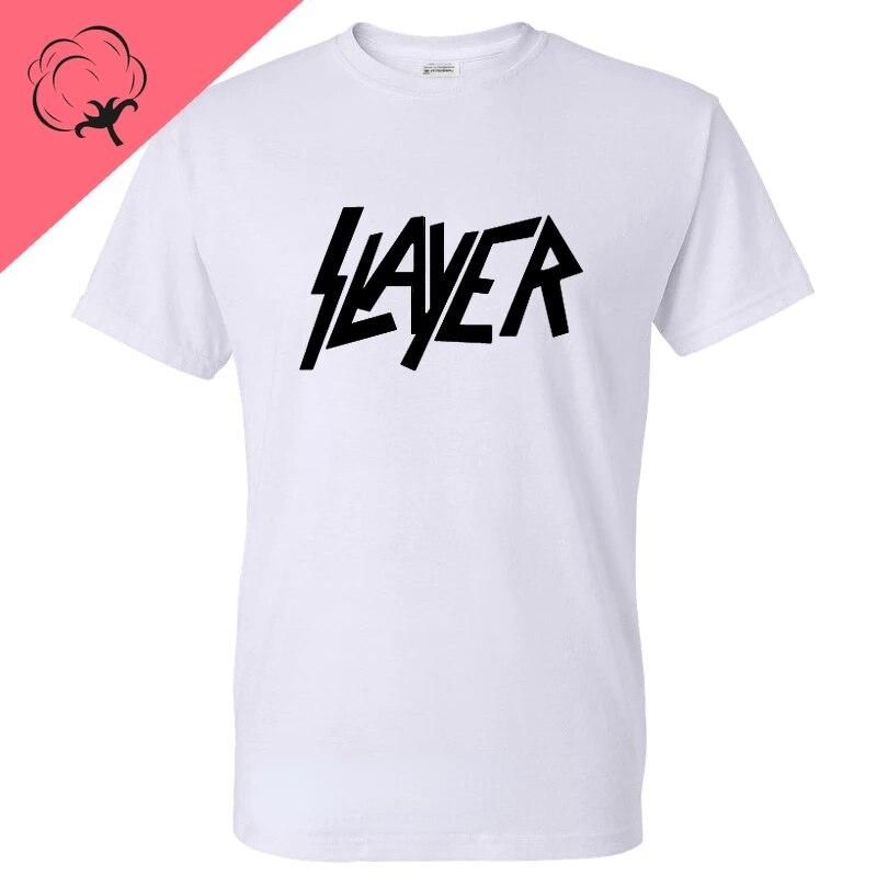 Metal Band TShirt Fashion Slayer Print Unisex T Shirt WoUnisex Unisex Casual Kurzarm Tops Ropa Graphic T Shirts Tops T