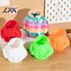 Cute Pen Storage Container Puffer Jacket Holder, 3D Printed Desk Organizer, Novelty Stationery Pencil Cup Holder for Office Home, Creative Gift