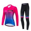 Cycling Suit Women's Long Sleeve Suit Autumn Breathable Cycling Suit Outdoor Cycling