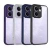 For Oppo Reno 13F CPH2699 Deksel Luftpute Støtsikkert Silikon Støtfanger Gjennomsiktig Matt Bakdeksel Hardt Telefondeksel for Oppo Reno 13F 4G