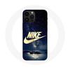 Etui - Nike - Iphone 14 Pro - Czarne - Miękkie - Sportowe