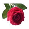 Artificial Rose Flower Realistic Long Stem Fake Silk Rose Bouquet for Party Home Wedding Centerpiece Office Table Decor