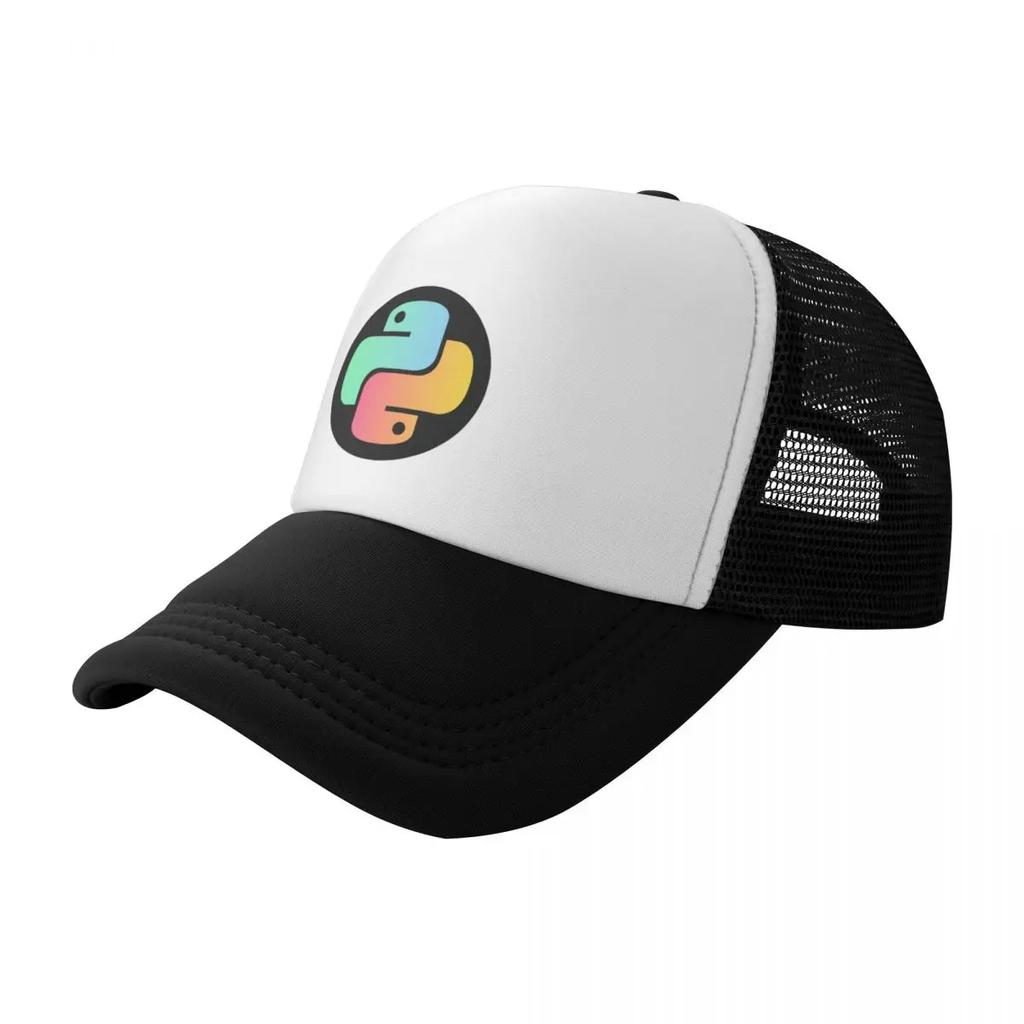 Ombre python coding language logo Baseball Cap Luxury Hat Anime Hip Hop Unisexs Womens