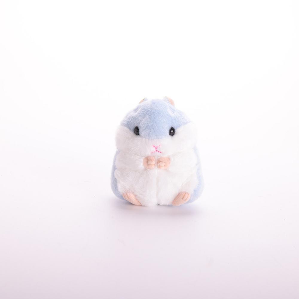 Cute Little Hamster Creative Plush Toy Doll Keychain Bag Accessories