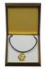 Pug I - Dog Necklace In Gift Box, Gold-plated Pendant for Dog Fan, Striking Jewellery by