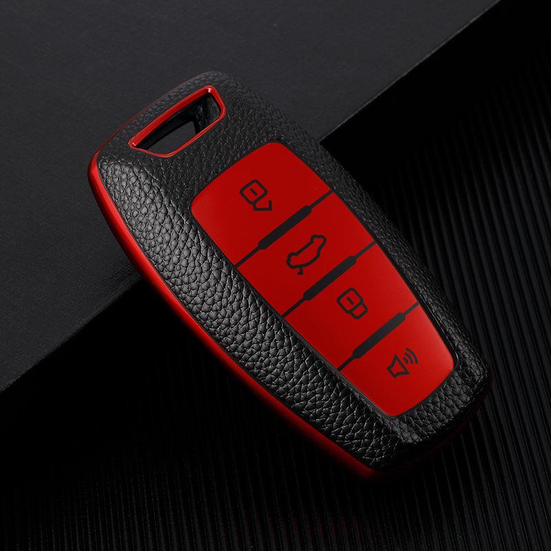 Compatible Key Cover Shell for Great Wall Haval H6 Coupe/H2S, Haval H4/H7/H9 Big Dog M6, F5/F7.