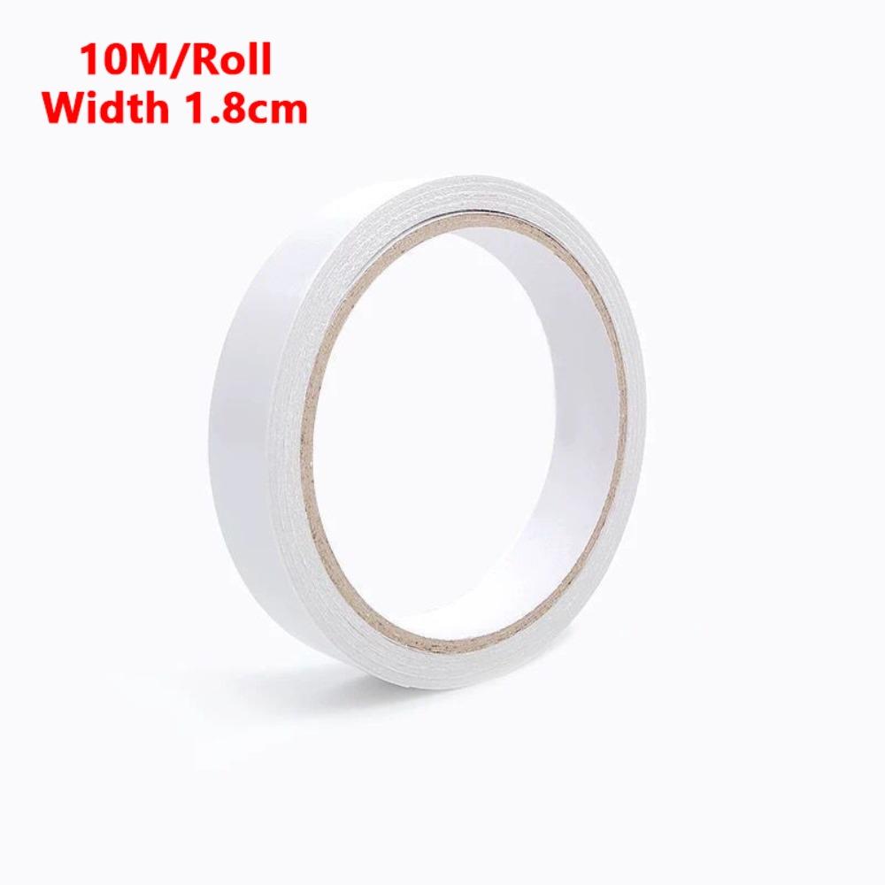 Simple Strong Viscosity Double Sided Tape White Ultra-thin Strong Tape Sticker Adhesive Tape School/Home/Office