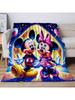 31 Styl Myš HD Flanelová Teplá Deka Přehoz Kancelář Silné Měkké Deky Domov Pohovka Dekor Kempování Dárek#Barva_2,Velikost_75X95CM
