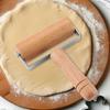 Rolling Pin Roller Kitchen Utensil with Handle Baking Tool Handheld Flour Sticks