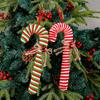 Weihnachtsbaum-Lollipop-Dekoration zum Aufhängen, Zuckerstangen-Ornamente, Weihnachtsbaum-Anhänger für Feiertags-Party-Zubehör