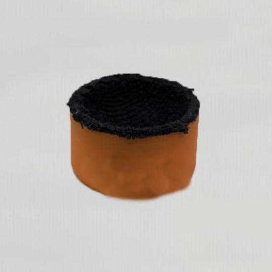 Laveur de balles de golf imprimé en 3D Pochette portable de nettoyage de balles de golf avec dos magnétique Nettoyeur de balles en tissu microfibre pour golfeurs