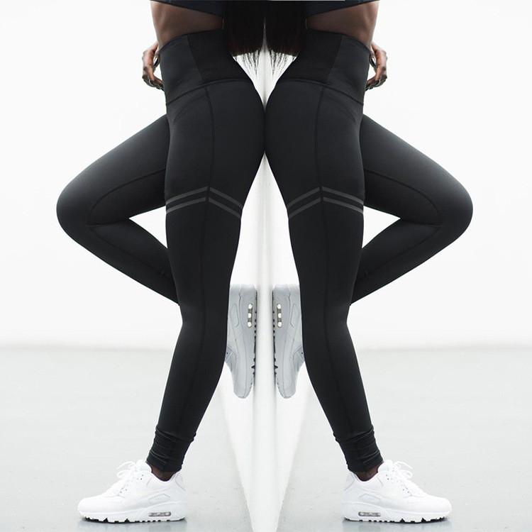 Damen High Waist Yoga Fitness Leggings Hose Mit Dehnbarem Stoff Für Komfortables Fitnessstudio Und Laufleistung