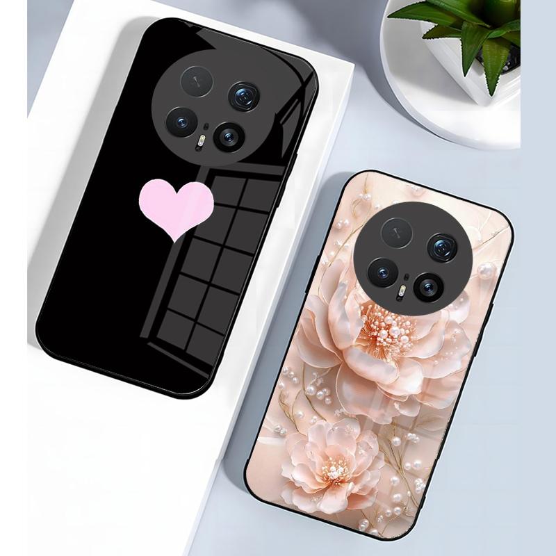 For Magic8 Pro Case Cover For Honor Magic 7 8 Lite 5 6 Magic6 Magic8 Pro Tempered Glass Phone Cases Camera Protection Funda Etui