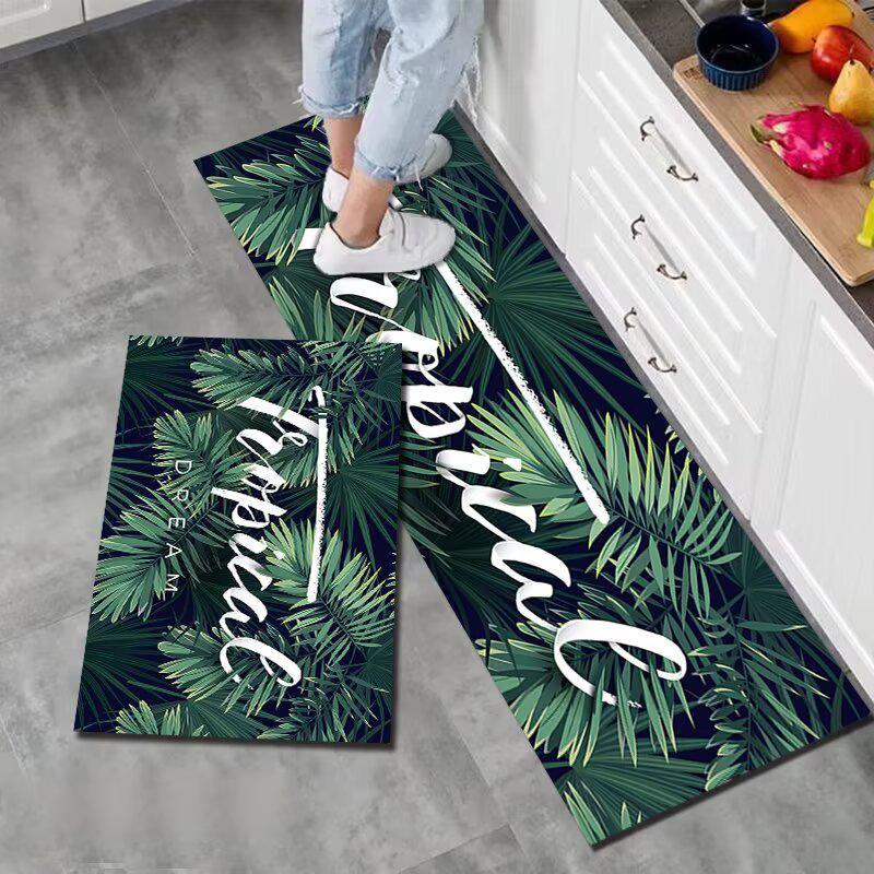 Alfombrilla para Suelo Resistente a la Suciedad de Cocina Felpudo para Puerta de Baño Alfombrilla para Suelo del Hogar Alfombrilla para Suelo del Hogar