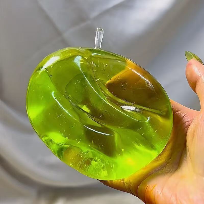 Green Apple Squeeze Toys Relieve Stress and Vent Anger Fidget Toys Plasticity Squeeze Toys To Relieve Stress for Friends
