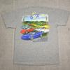 Bloomington Gold Corvettes USA Graphic T Shirt Men’s Medium Gray Graphic Print