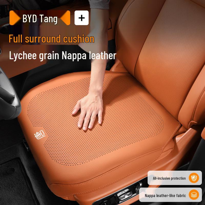 All-Season Universal Car Seat Cushion Cover for 25 BYD Tang L DM/EV Models