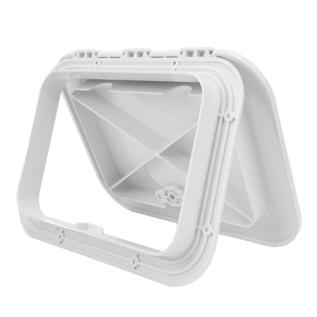 Marine Boot Dekluik Zwart Rechthoek ABS 10‑5 8 X14‑3 4 Inch Boot Dekluik Deksels voor Marine Jacht RV Wit