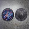 Douze Signes du Zodiaque, Dieux du Soleil et de la Lune, Pièce porte-bonheur, Argent Ancien, Pièce Commémorative, Signes du Zodiaque, Européen et Américain, Pièce Colorée