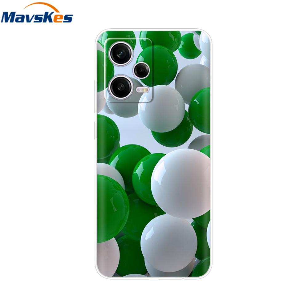 For Xiaomi Redmi Note 12 Pro 5G Case Transparent Soft TPU Back Cover For Redmi Note 12 Pro Plus Note12 5G 4G Cases Cover Fundas