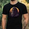 Men's T-Shirt Bigfoot with Sunglasses Motif Cotton Size XS To 5XL
