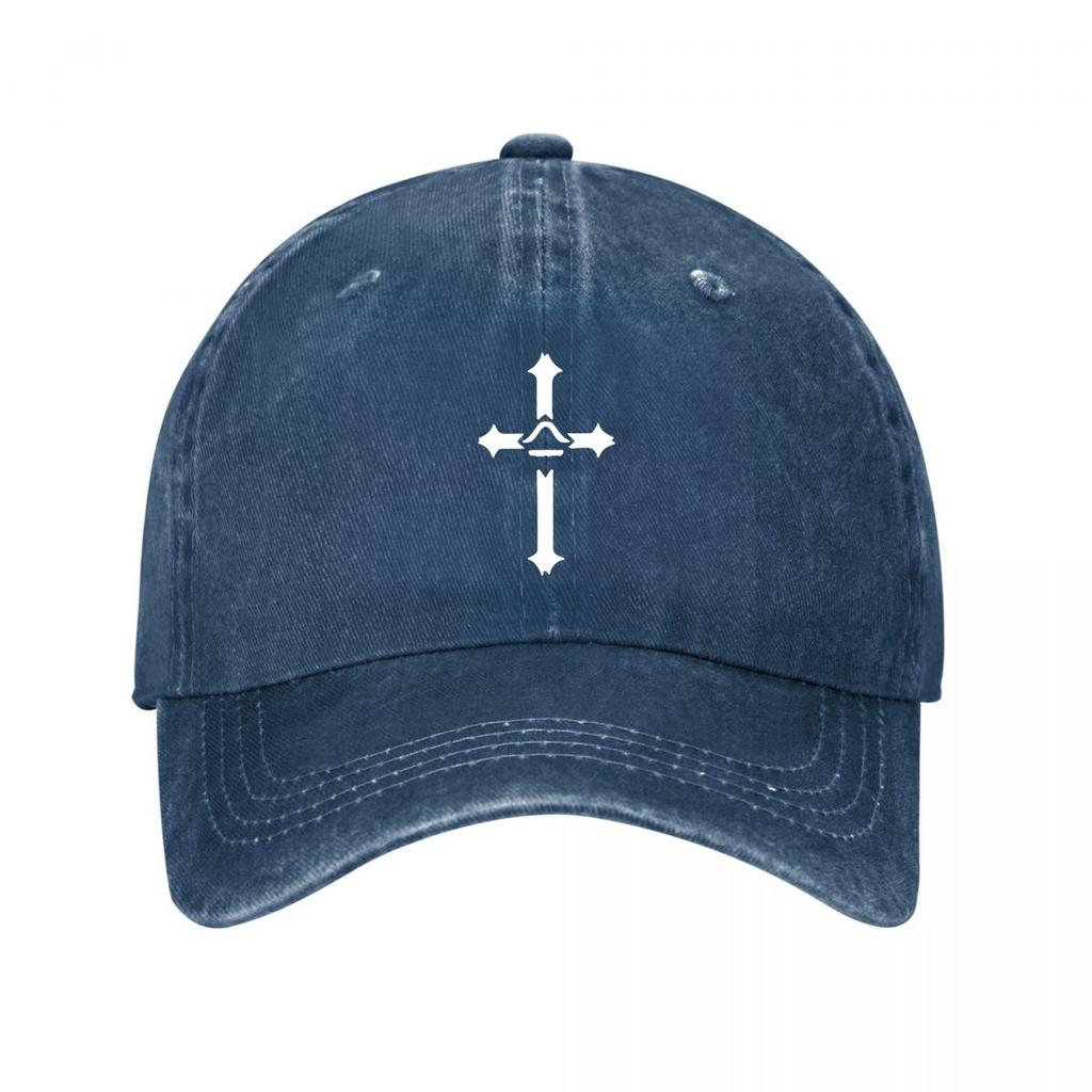 Suede Cross Baseball Cap Washed Baseball Cap