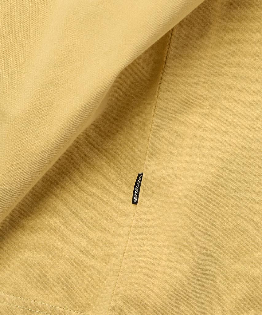 YESEYESEE Sn Hardware Washed Tee Light Mustard