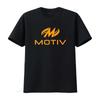 Motiv Bowling Ball Logo Unisexs Black T Shirt Size S XL Vintage Washed Unisex Slightly Designer Clothes Streetwear Homme Graphic