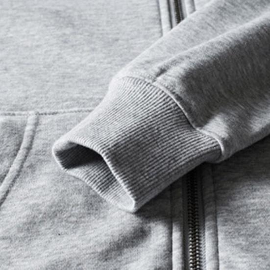 Unisex-Sweatshirt, entspannte Passform, Streetwear, Frühling, Herbst, gerippte Bündchen, Kapuze, Sweatshirt-Mantel für den täglichen Gebrauch
