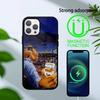 Cigarette-Brand Camel Phone Case For iPhone 14,16,15,13,17,12,Plus,Pro,Max Magnetic For Magsafe Frosted Cover