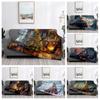 Wohndekoration Plüsch Überwurf Sofadecke Tagesdecke Bett flauschig weiche Decken Dekor Plaid Modern Halloween Frohe Weihnachten Winter