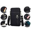 Bolso cuadrado deportivo para hombre y mujer, minibolsa para teléfono móvil, bolsos de hombro tipo bandolera, 1 ud.
