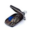 New Business Car Key Bag Universal Model Men's Cowhide Key Bag Key Leather Case Mini Key Bag