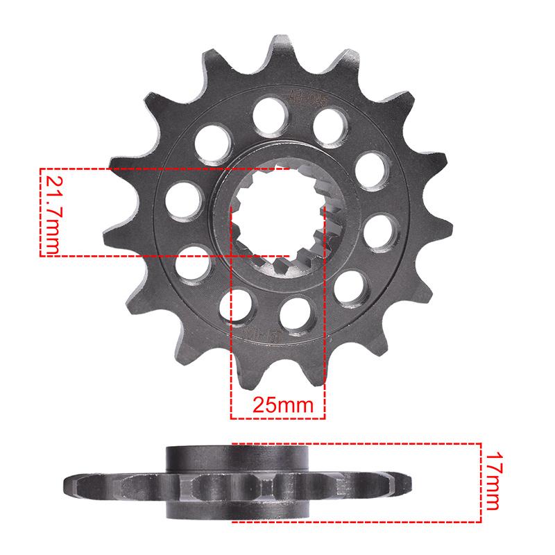 520 15T 41T Motor Bike Front Rear Sprocket Gear Wheel Cam for Honda CB500 -2024 CBR500 NX500 CL500