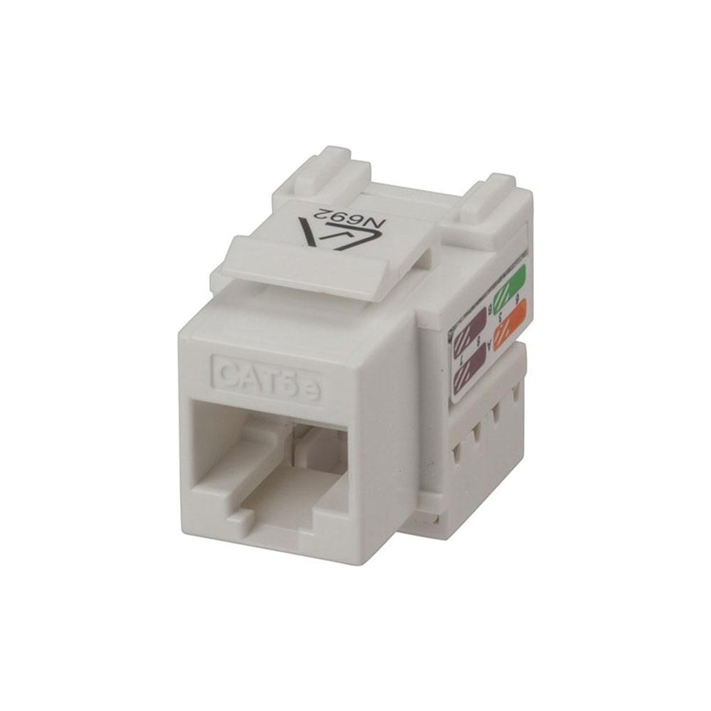 Punch-down RJ45 Cat5e Veggplatekontakt