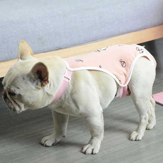 Pantaloni sanitari pentru animale de companie, bandă reglabilă, pantaloni scurți pentru menstruație, scutec lavabil pentru câini, pantaloni fiziologici pentru animale de companie pentru