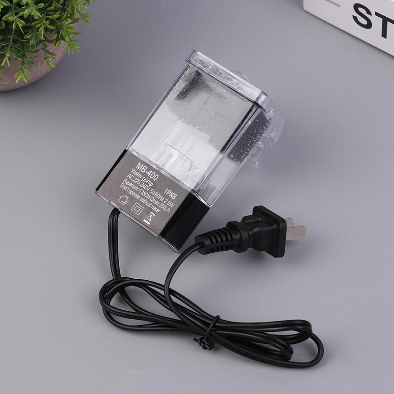 Aquarium Extern Hangend Filter Mini Filter Aquarium Stroomaansluiting 2.5W Doorstroom 250H/L Voor Aquaria Onder 30Cm