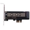 Nvme Pcie M.2 Ngff SSD auf Pcie X1 Adapterkarte Pcie X1 auf M.2 Karte mit Halterung