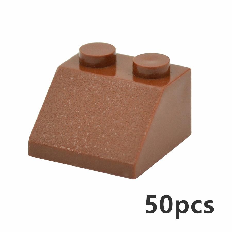 MOC 3039 Roof Tile 2x2 DIY Enlighten Building Block Compatible Slope 45  2*2 Thick Figure Educational Assembles Particles Toys