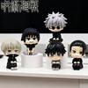 Anime Cute Fushiguro Toji Jujutsu Kaisen Figure Gojo Satoru Action Figure Q Version Doll Geto Suguru Statue 10Cm Pvc Model Toys