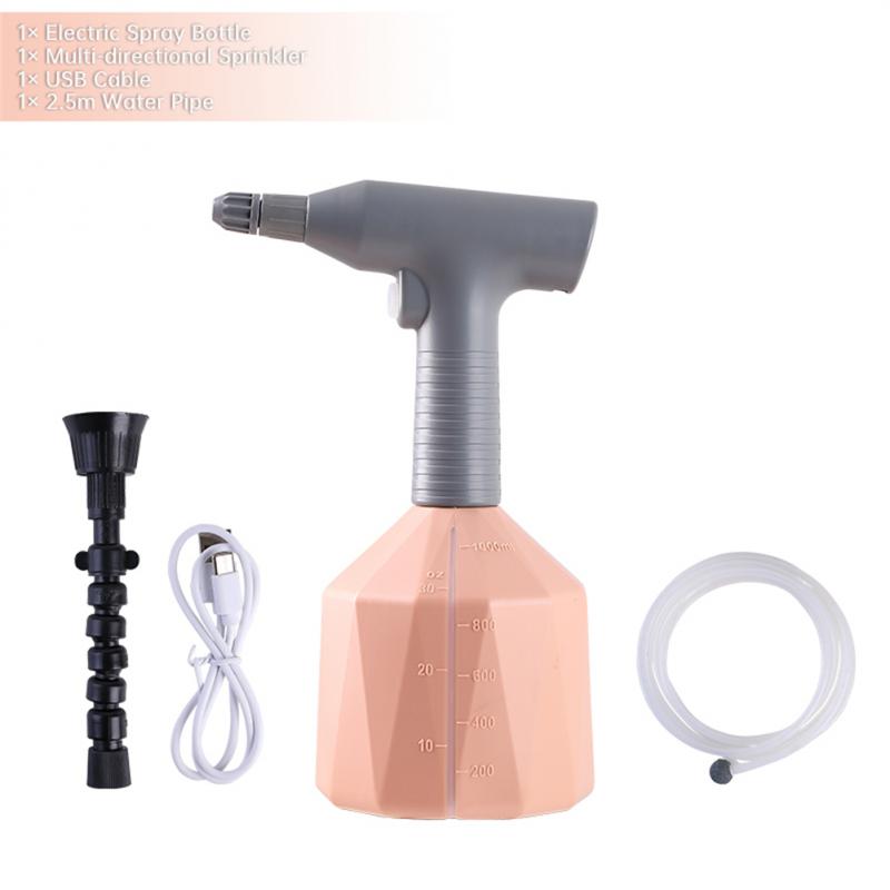 Sprinkler Electric Sprayer Agriculture Tool Watering Can Atomizing Watering Bottle Water Sprayer 2400mAh Rechargeable Sprayer