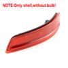 2pcs For Toyota Corolla 2014 2015 2016 Rear Bumper Reflectors Tail Turn Signal Brake Fog Light Shell housing no bulb