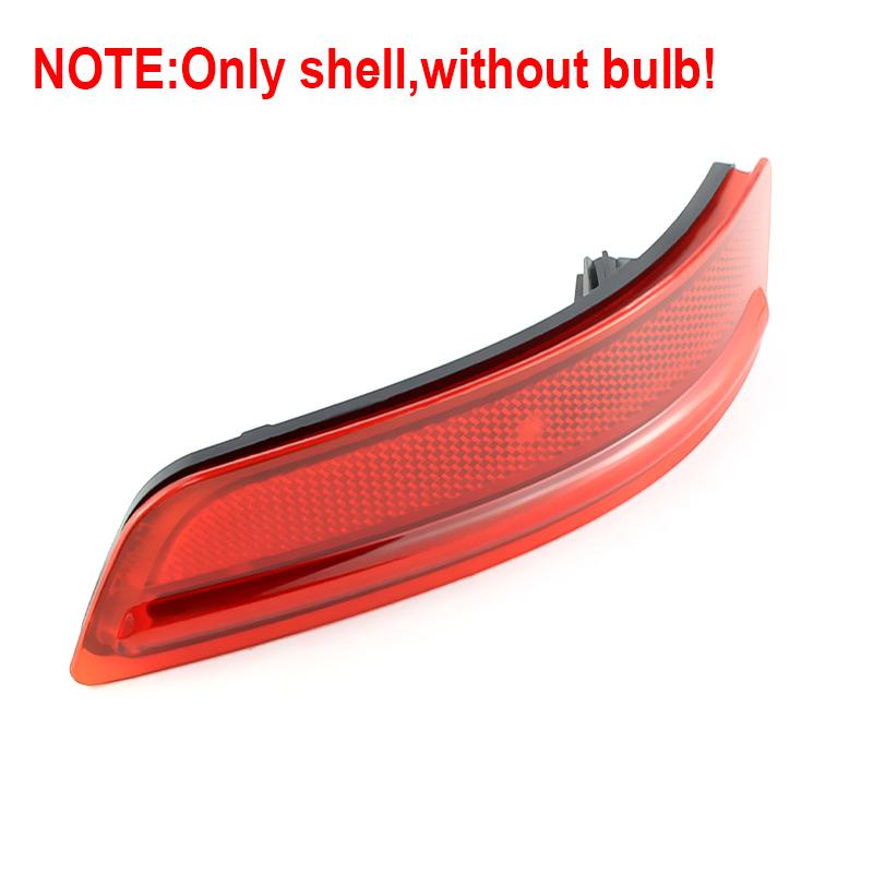 2pcs For Toyota Corolla 2014 2015 2016 Rear Bumper Reflectors Tail Turn Signal Brake Fog Light Shell housing no bulb