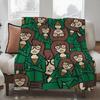 Cartoon D-Daria Scene Comedy Funny Blanket Design Lightweight For Dorms, Naps, Living Room, Office,Sofa,All-Season